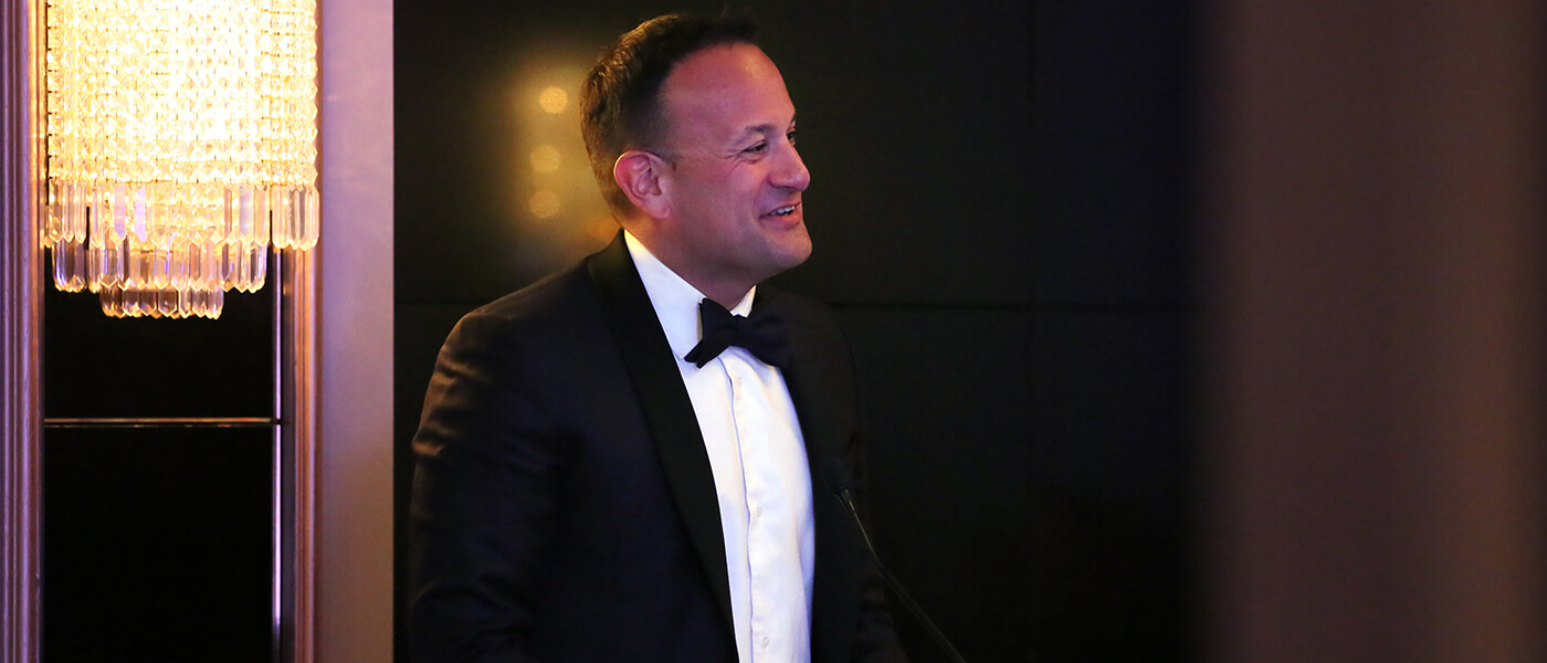 An Taoiseach addresses our supporters event
